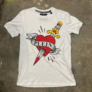 Philipp plain love dagger t shirt